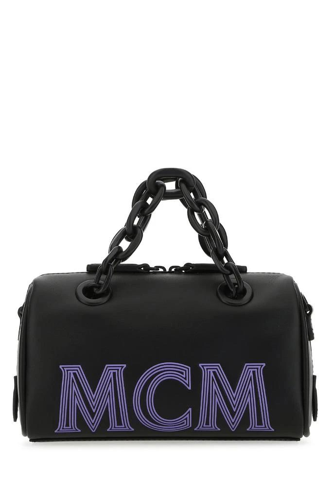 商品MCM|MCM Boston Logo Detailed Mini Crossbody Bag,价格¥3944,第1张图片