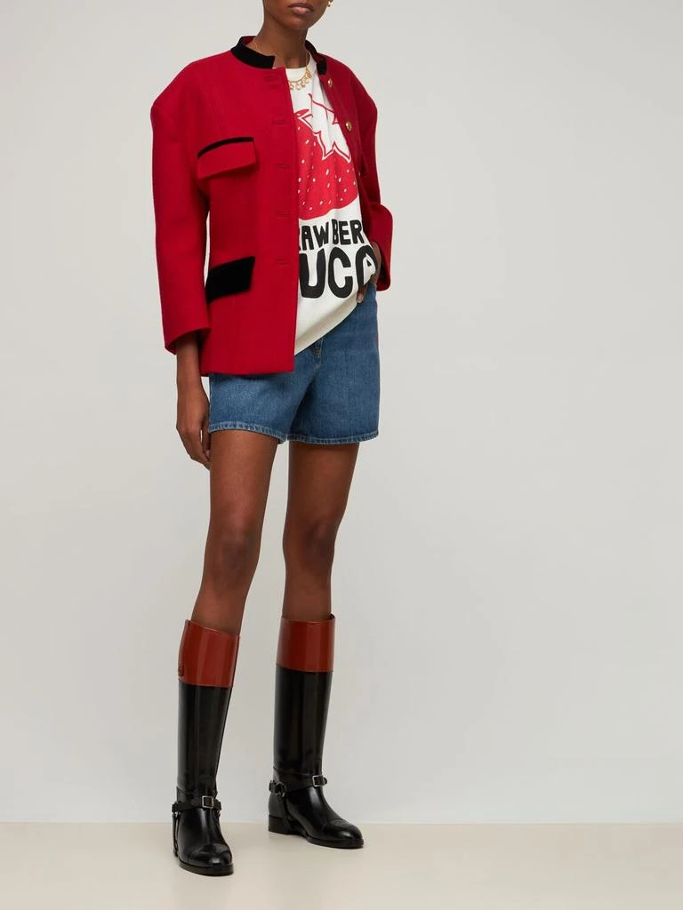 商品Gucci|Cotton Jersey Printed T-shirt,价格¥4234,第1张图片详细描述
