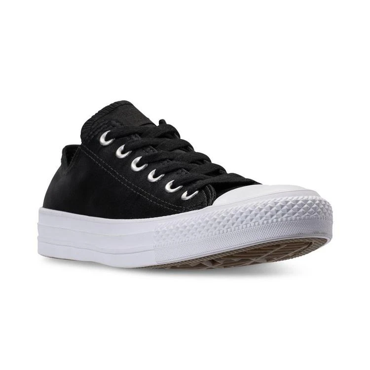 商品Converse|Women's Chuck Taylor Ox Satin Casual Sneakers from Finish Line,价格¥167,第1张图片