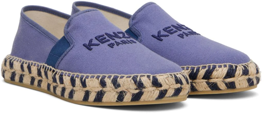 商品Kenzo|Purple Canvas Espadrilles,价格¥2150,第4张图片详细描述