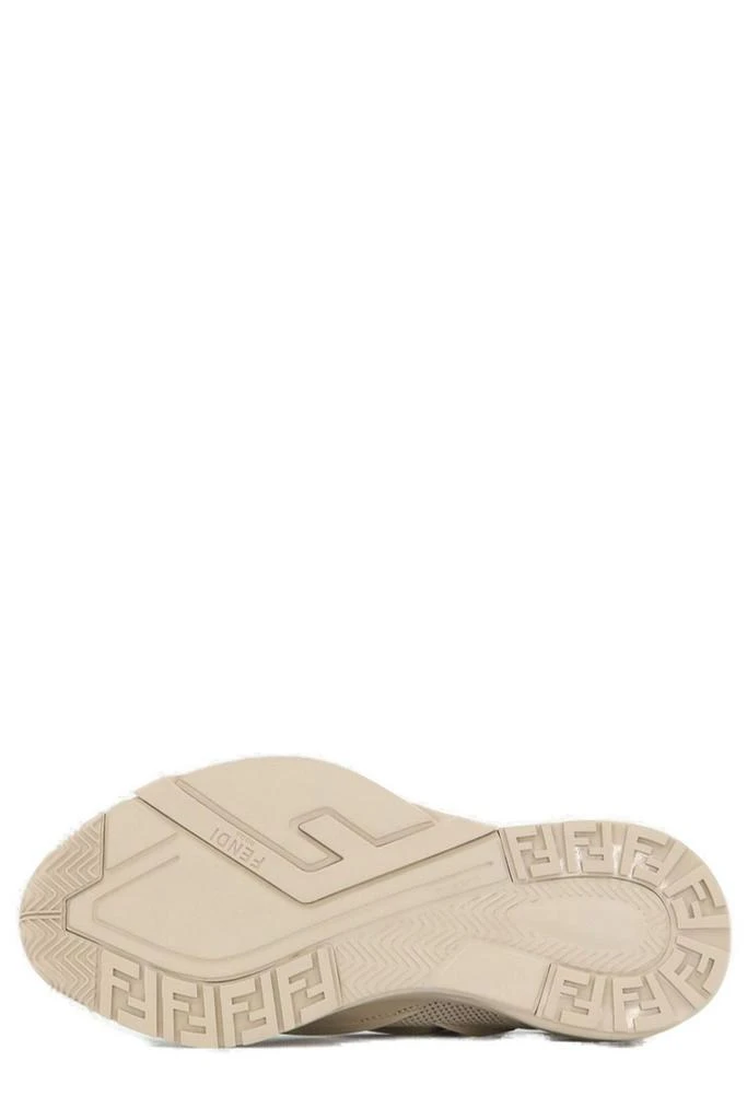 商品Fendi|Fendi Flow Logo Engraved Low-Top Sneakers,价格¥6033,第5张图片详细描述