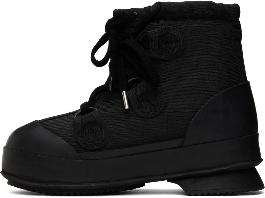 商品Acne Studios|Black Lace-Up Ankle Boots,价格¥2481,第3张图片详细描述