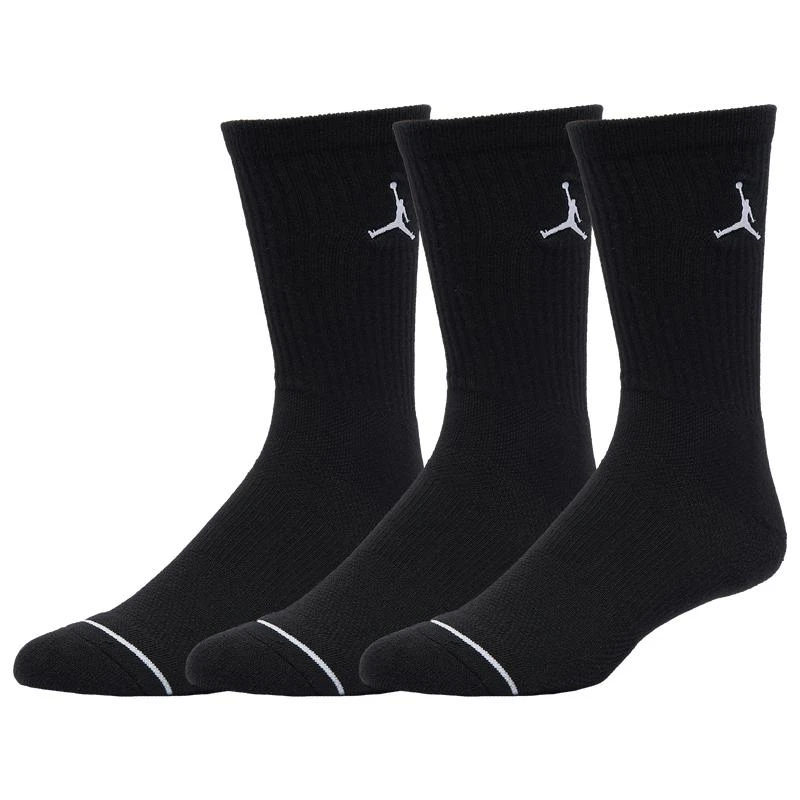 商品Jordan|Jordan 3 Pack Everyday Max Cushion Crew Socks - Men's,价格¥90,第1张图片