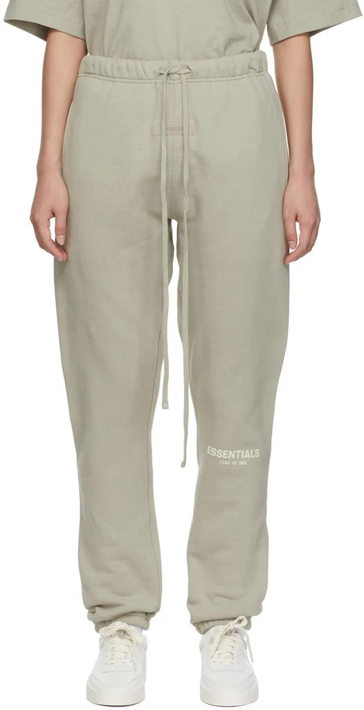 商品Essentials|Green Fleece Lounge Pants,价格¥487,第1张图片