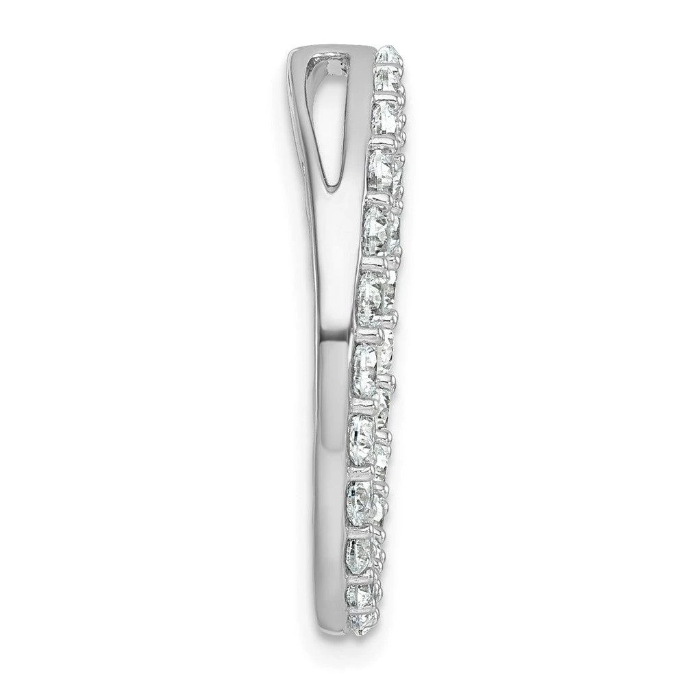 商品Diamond2Deal|14k White Gold Lab Grown Diamond Pendant (2ct, VS, G-H),价格¥11797,第2张图片详细描述