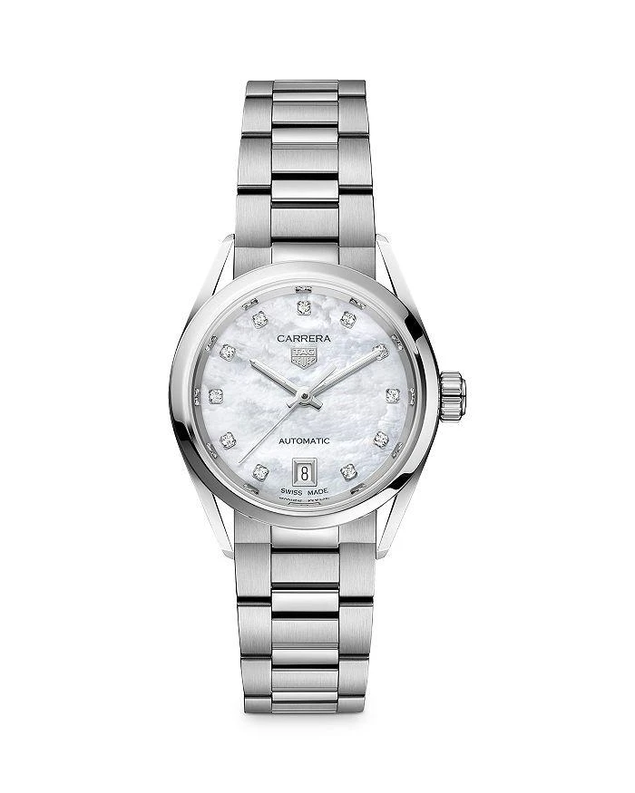 商品TAG Heuer|Carrera Diamond Watch, 29mm,价格¥28051,第1张图片详细描述