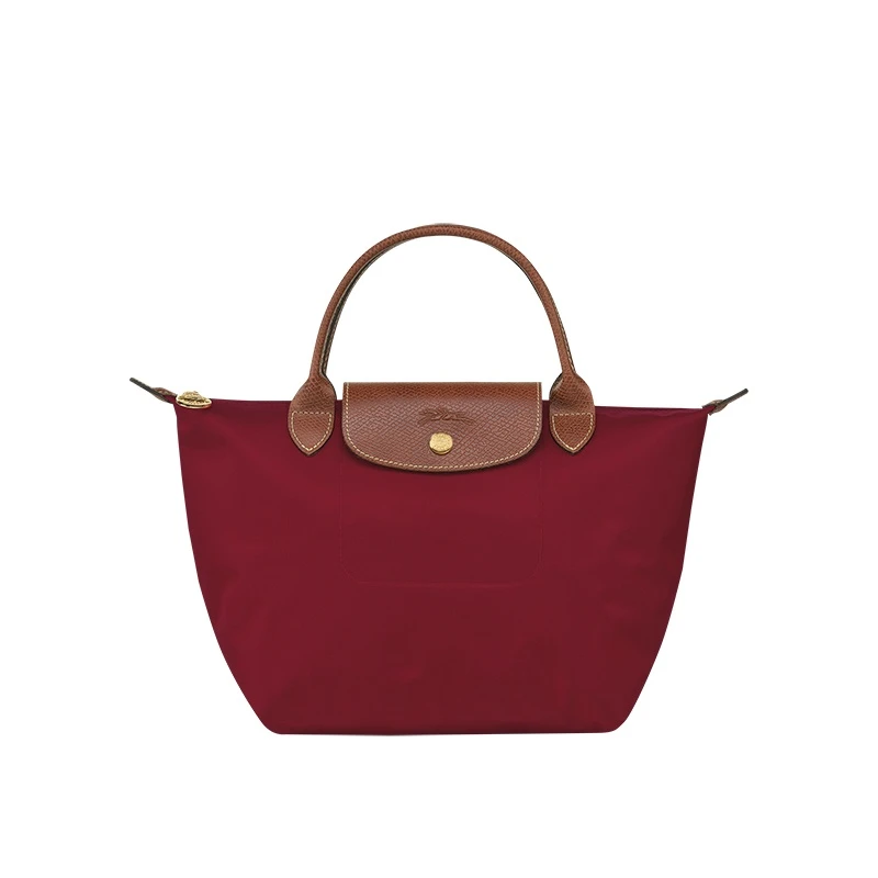 longchamps/珑骧 LE PLIAGE ORIGINAL 红色小号短柄帆布购物袋饺子包 商品