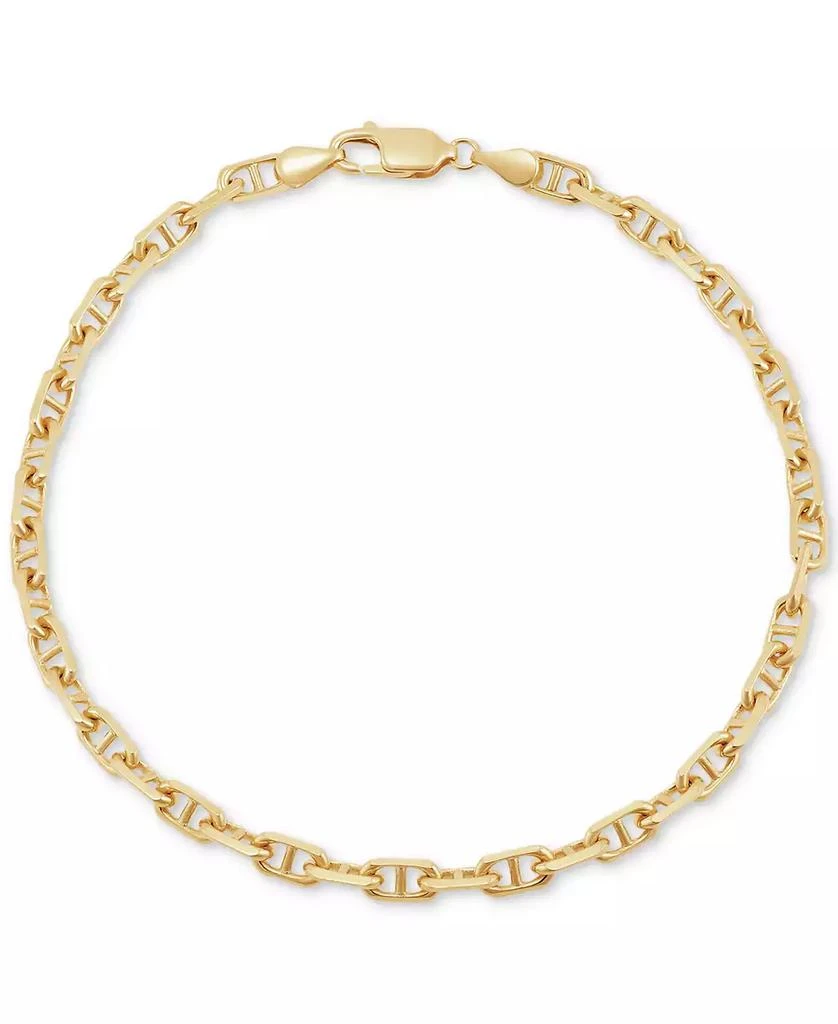 商品Italian Gold|Polished Solid Anchor Link Chain Bracelet in 10k Gold,价格¥3610,第1张图片