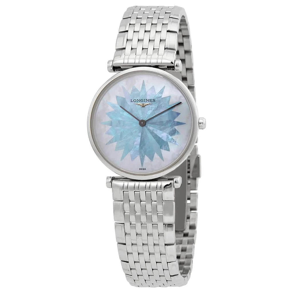 商品[国内直发] Longines|Longines La Grande Classique Quartz Blue Star Mother of Pearl Dial Ladies Watch L4.512.4.03.6,价格¥4899,第1张图片