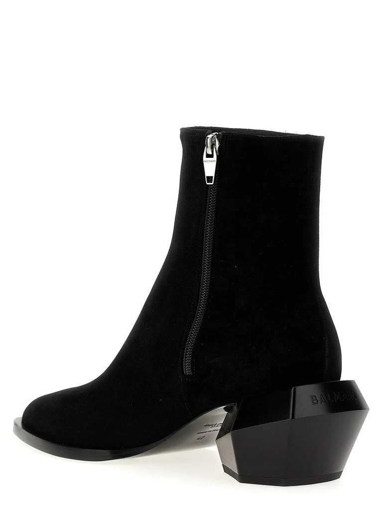 商品Balmain|Billy Boots, Ankle Boots Black,价格¥6241,第2张图片详细描述