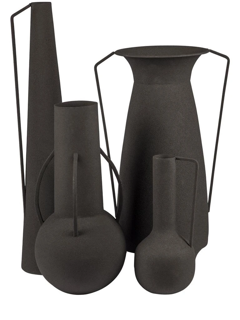 商品POLSPOTTEN|Set Of 4 Roman Black Vases,价格¥1640,第1张图片