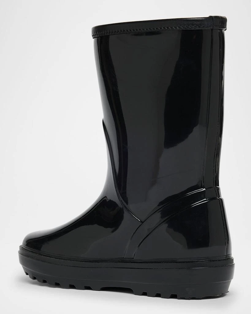 商品Moncler|Girl's Petit Kickstream Rain Boots, Toddler/Kids,价格¥2030,第2张图片详细描述