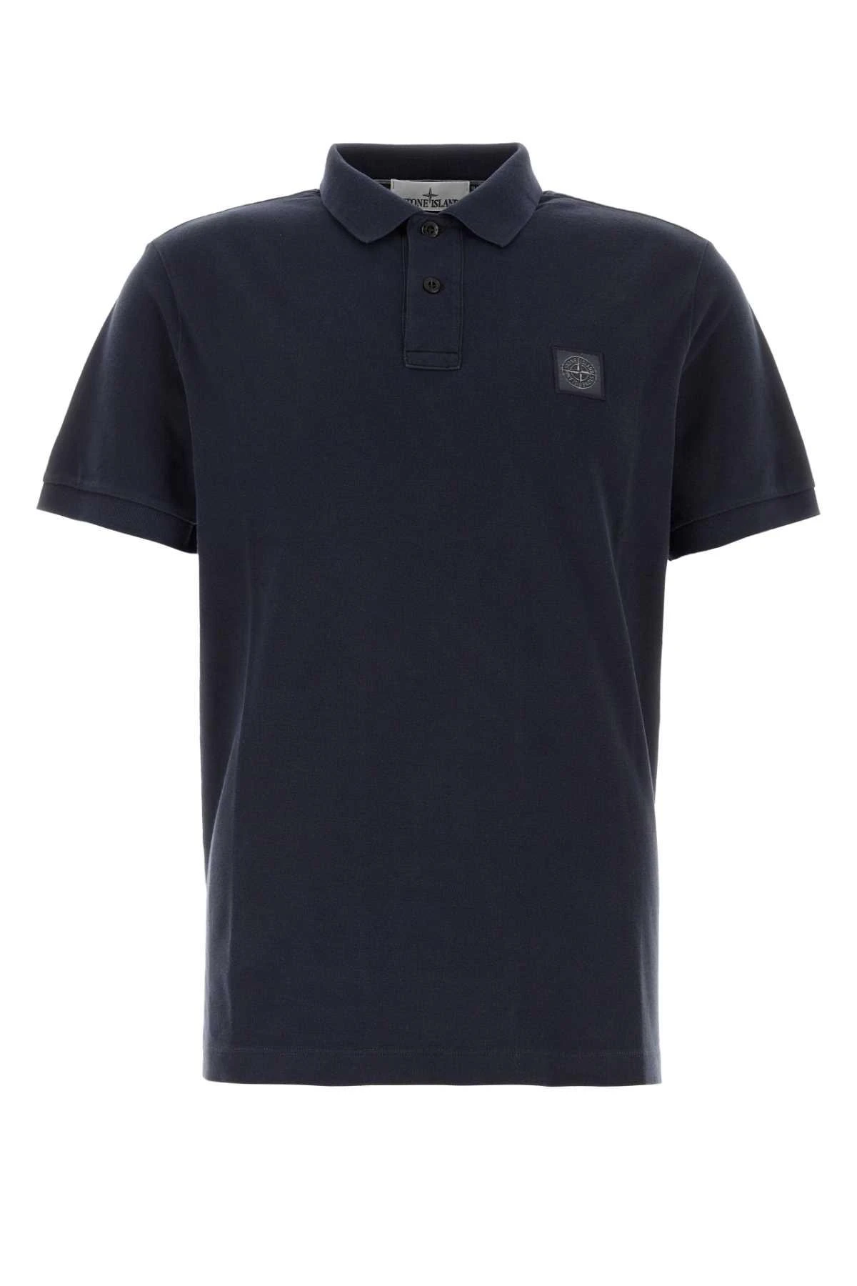 商品Stone Island|Stone Island 男士POLO衫 22002SC67V0020 深蓝色,价格¥1576,第1张图片