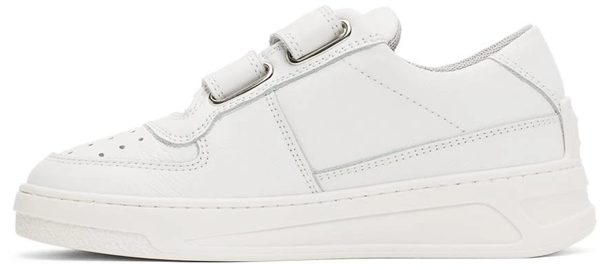 商品Acne Studios|Kids White Velcro Sneakers,价格¥1405,第3张图片详细描述