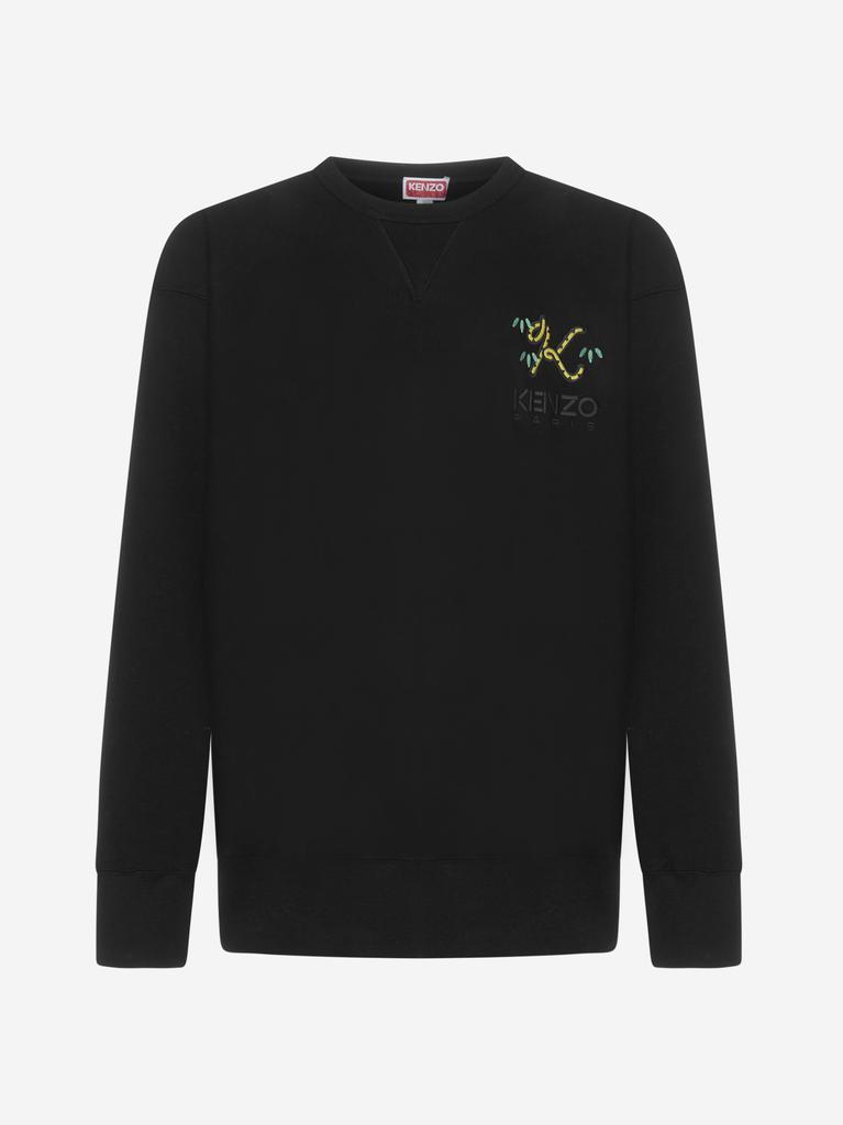 商品Kenzo|Logo cotton sweatshirt,价格¥691,第1张图片