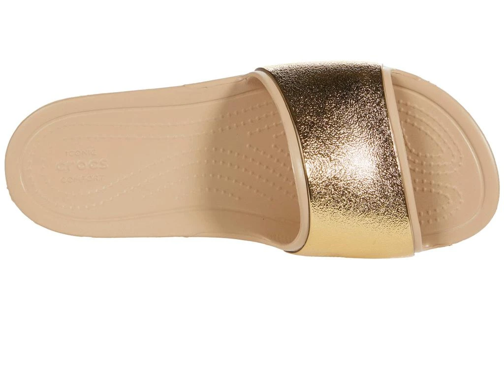 商品Crocs|Sloane Shine Low Slide,价格¥153,第2张图片详细描述