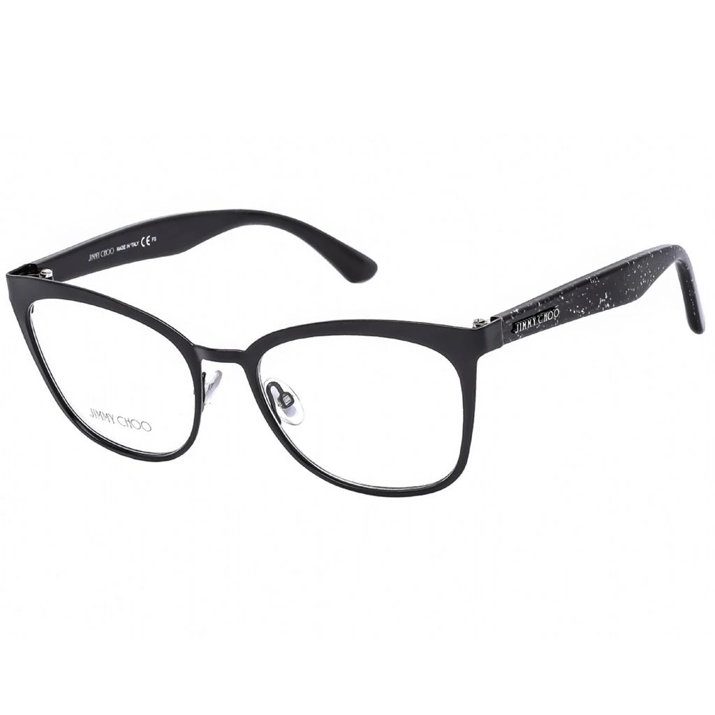 商品Jimmy Choo|Jimmy Choo Women's Eyeglasses - Clear Demo Lens Black Glitter Frame | JC 189 0NS8 00,价格¥340,第1张图片