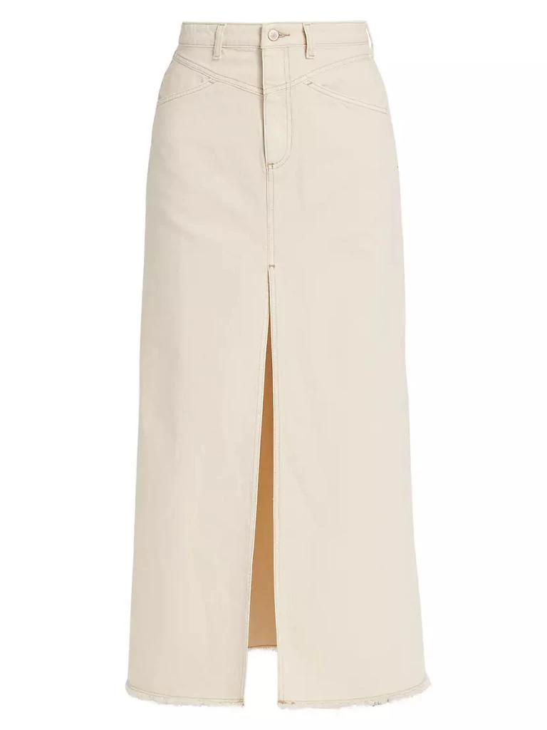 商品Free People|Come As You Are Denim Maxi Skirt,价格¥886,第1张图片