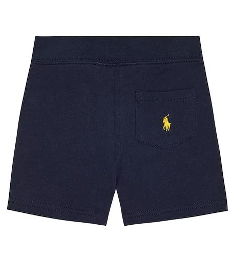 商品Ralph Lauren|Baby logo cotton shorts,价格¥358,第2张图片详细描述