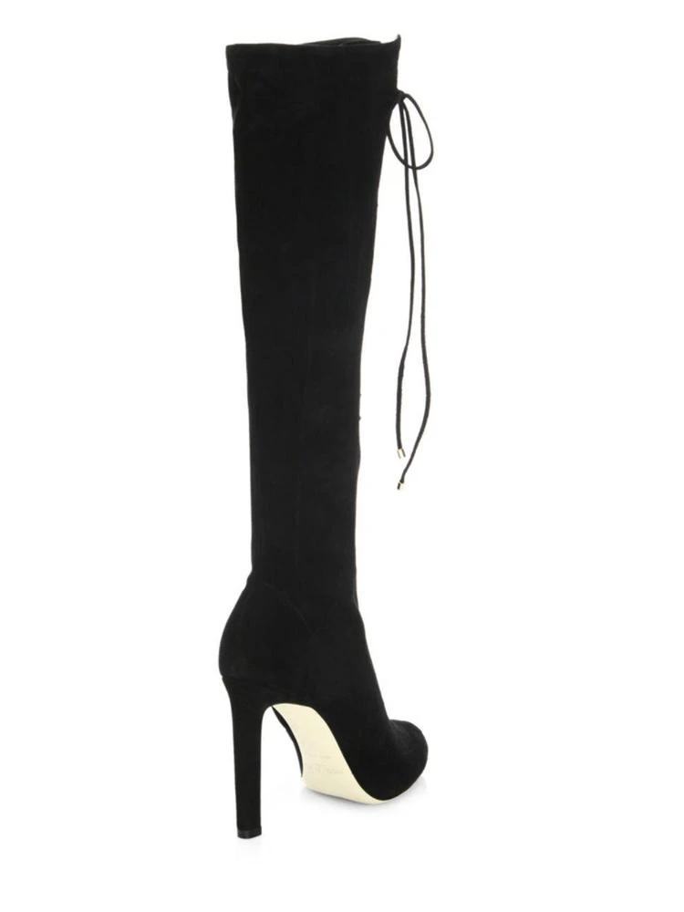 商品Jimmy Choo|Desiree 100 Lace-Up Cashmere Suede Boots,价格¥5381,第2张图片详细描述