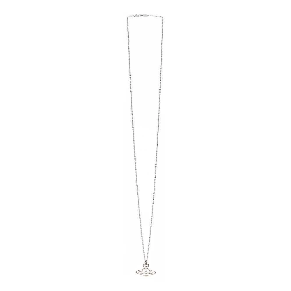 商品Vivienne Westwood|Vivienne Westwood Thin Lines Orb Pendant - Silver,价格¥643,第1张图片