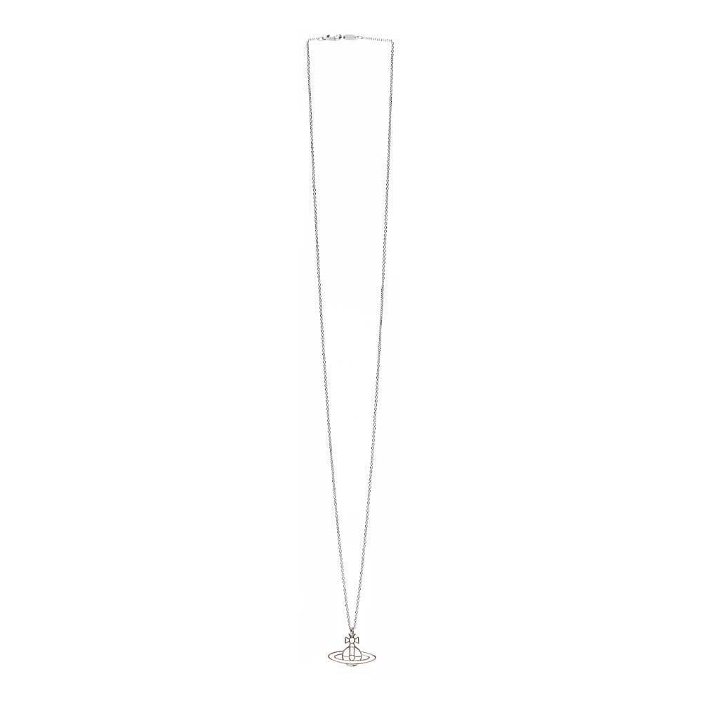 商品Vivienne Westwood|Vivienne Westwood Thin Lines Orb Pendant - Silver,价格¥622,第1张图片