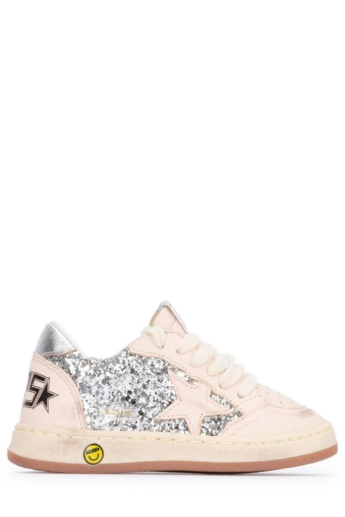 商品Golden Goose|Golden Goose Kids Ball Star Glitter Embellished Sneakers,价格¥1700,第1张图片