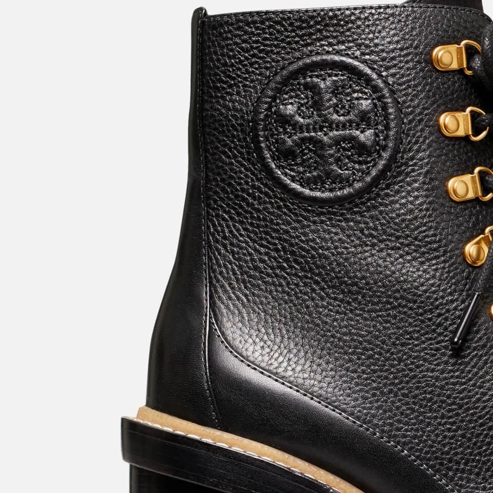 商品Tory Burch|TORY BURCH MILLER LEATHER HEELED ANKLE BOOTS,价格¥2331,第3张图片详细描述