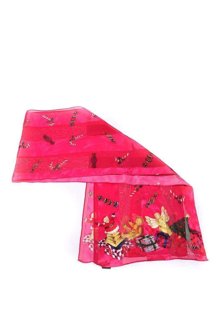 商品DANIELE ALESSANDRINI|Daniele Alessandrini Scarves in Pink,价格¥841,第3张图片详细描述