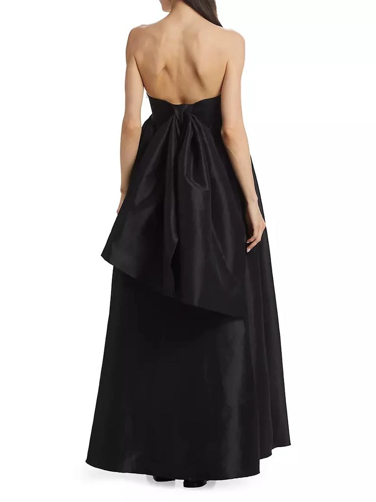 商品Kika Vargas|Oriana Strapless Tie-Back Gown,价格¥3131,第5张图片详细描述