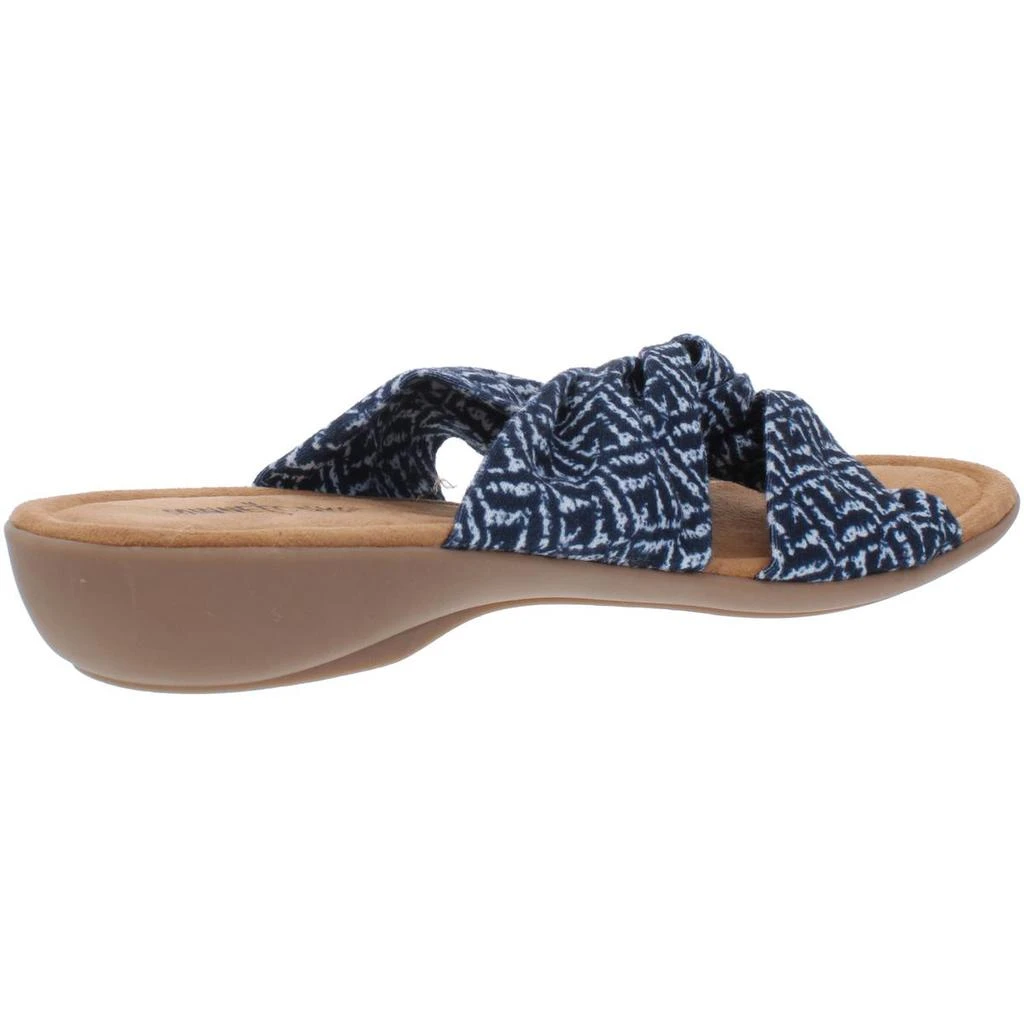 商品Minnetonka|Minnetonka Womens Sarong Printed Slide On Slide Sandals,价格¥92,第2张图片详细描述