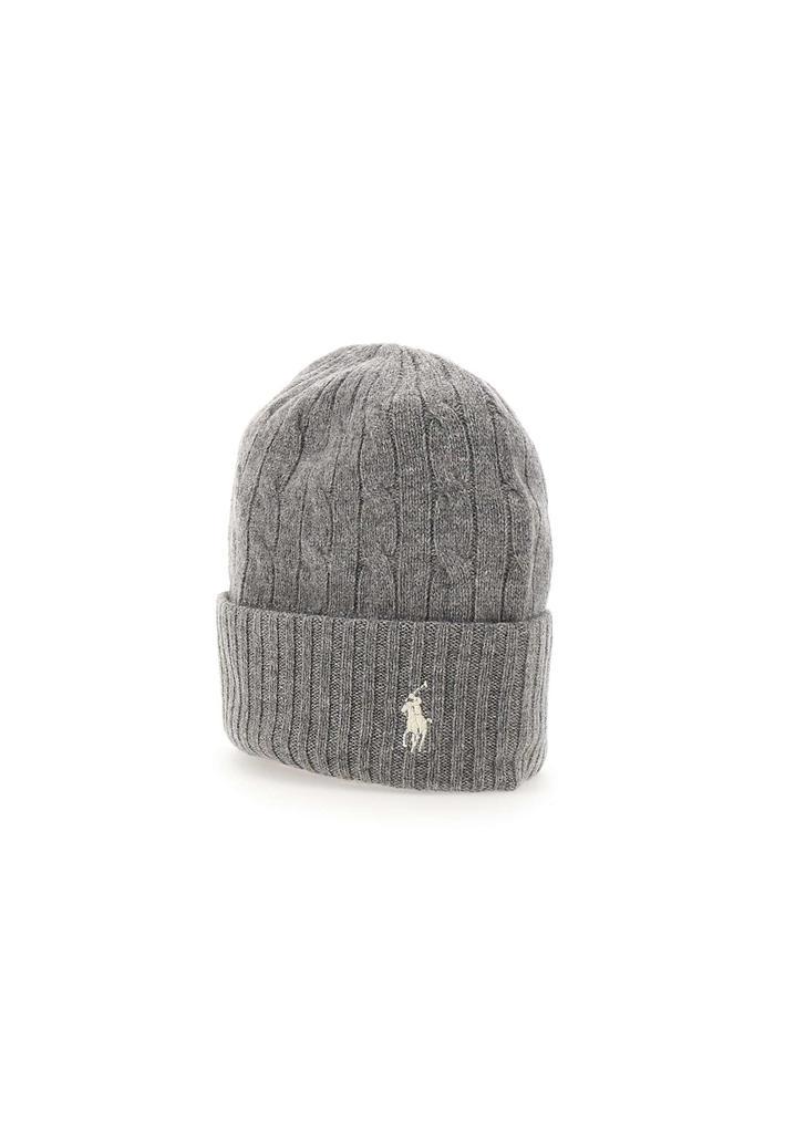 商品Ralph Lauren|POLO RALPH LAUREN "Cable Cuff" wool and cashmere hat,价格¥677,第1张图片