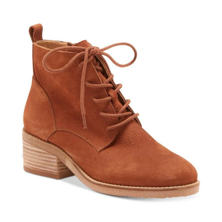 商品Lucky Brand|Tamela Lace-Up Booties,价格¥520,第1张图片