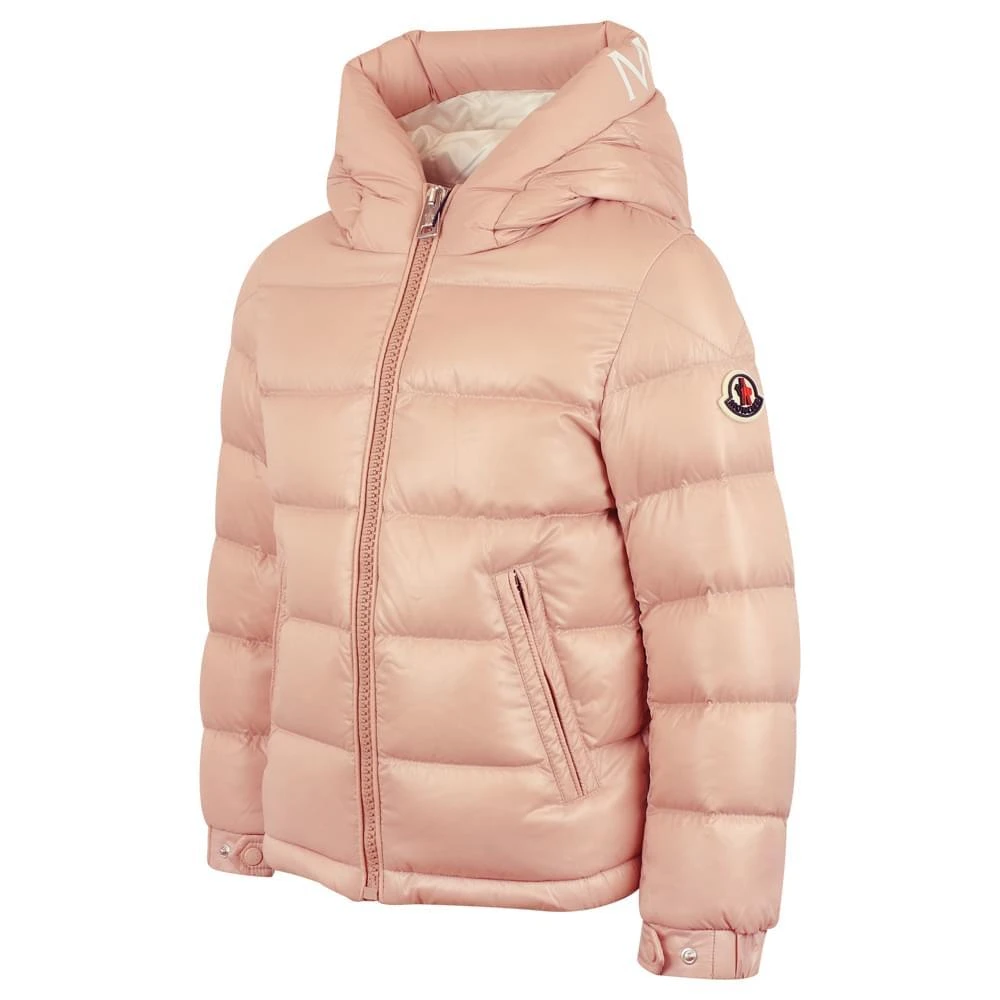 商品Moncler|Pale Pink Salzman Hooded Jacket,价格¥5638,第4张图片详细描述