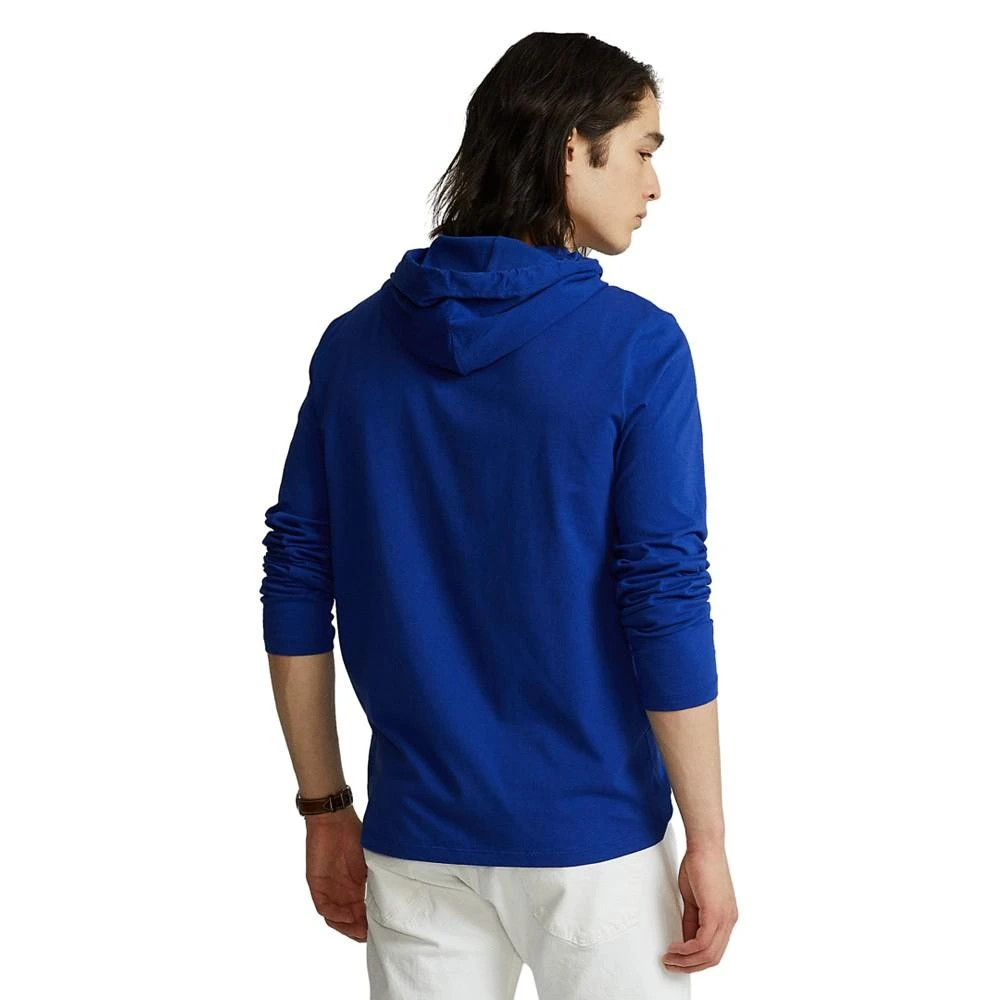 商品Ralph Lauren|Men's Logo Jersey Hooded T-Shirt,价格¥337,第4张图片详细描述