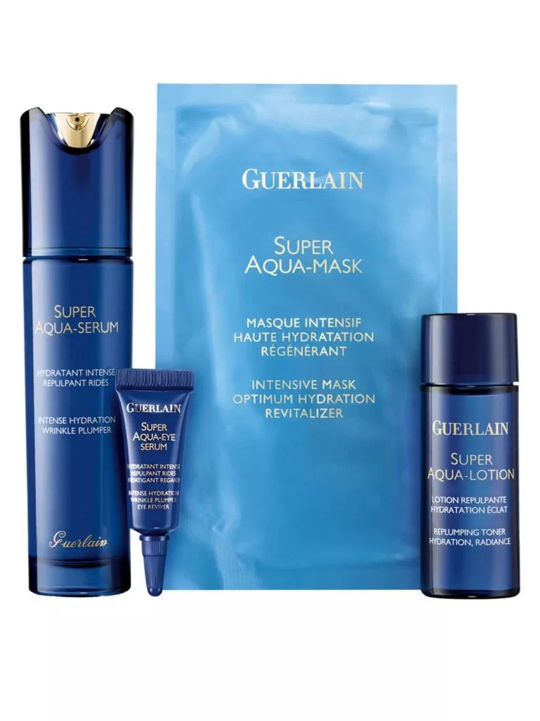 商品Guerlain|Super Aqua-Serum Sheet Mask 4-Piece Set - $253 Value,价格¥1340,第1张图片