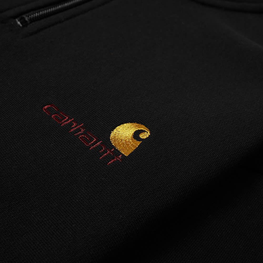商品Carhartt|Carhartt WIP Half Zip American Script Sweat,价格¥695,第4张图片详细描述