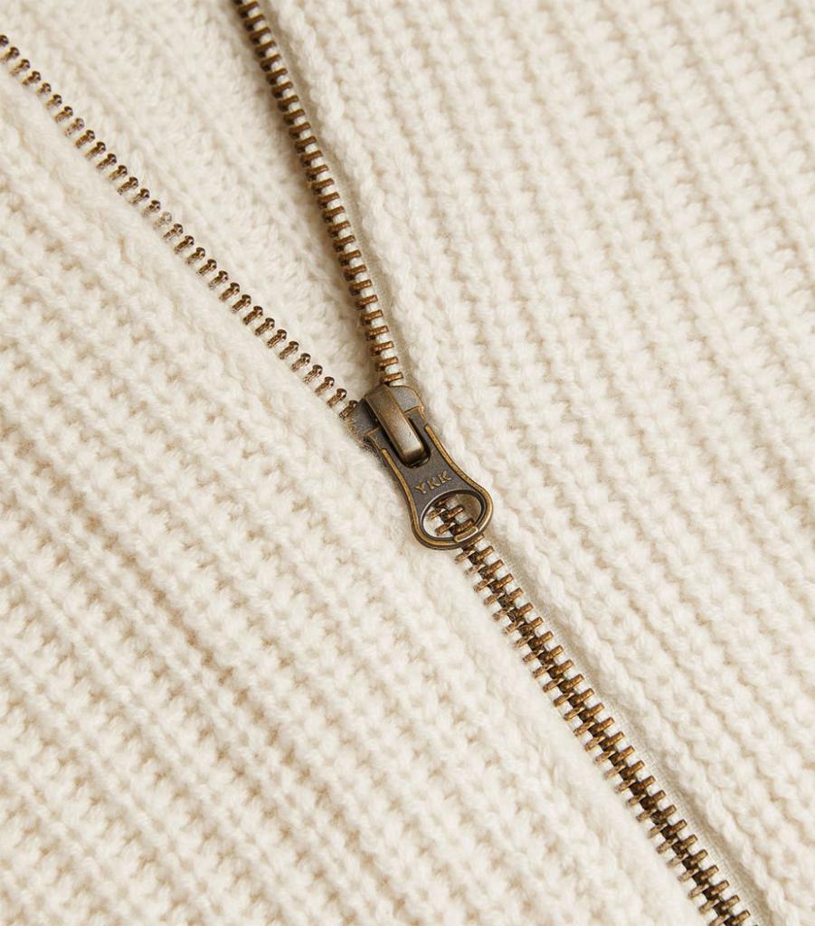 Cashmere Zip-Up Sweater商品第5张图片规格展示