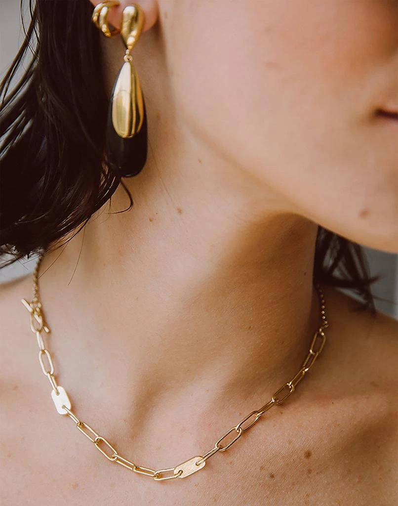 商品Madewell|Soko Delicate Ellipse Collar Necklace,价格¥2045,第3张图片详细描述
