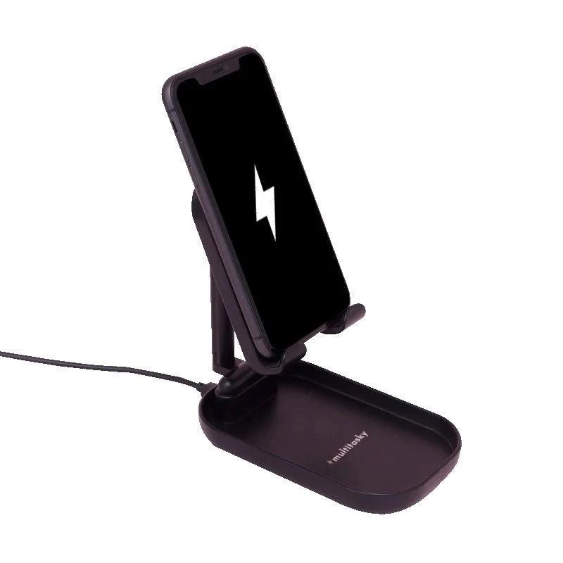 商品Multitasky|Deluxe Phone Holder with Charging Pad,价格¥260,第2张图片详细描述