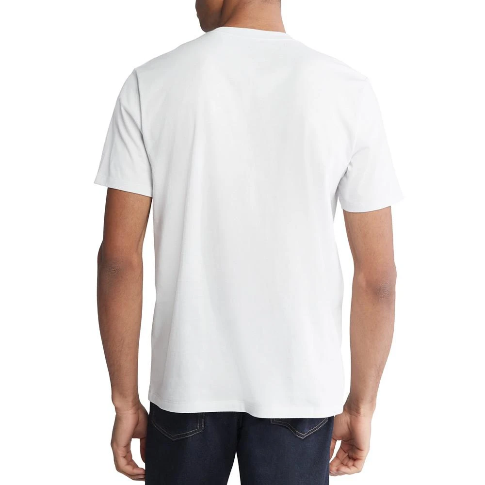 商品Calvin Klein|Men's Short Sleeve Crewneck Faded Logo Graphic T-Shirt,价格¥297,第2张图片详细描述