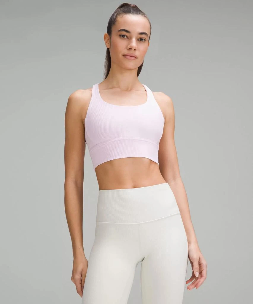 lululemon Energy Longline Ribbed Bra *Medium Support, B–D Cups 商品