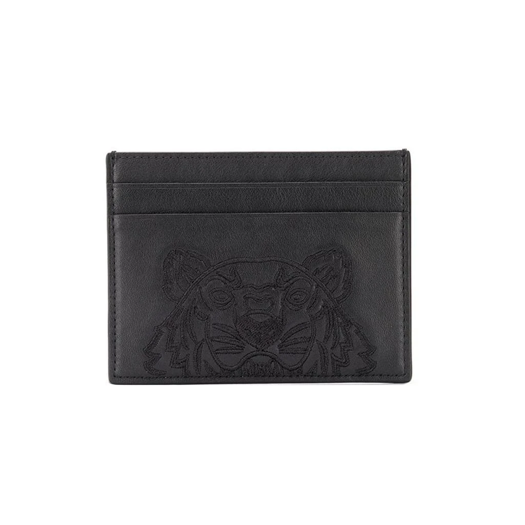 商品Kenzo|Tiger Embroidered Cardholder/Black,价格¥1178,第1张图片
