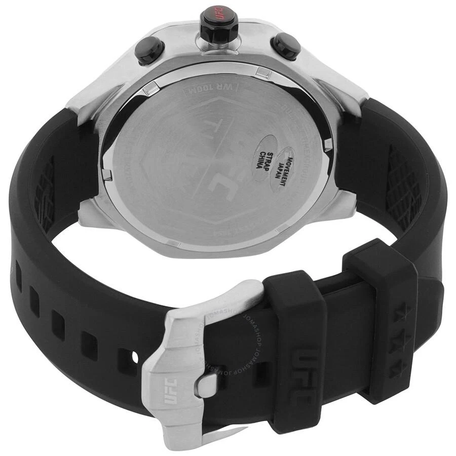 商品Timex|UFC King Chronograph Quartz Crystal Black Dial Men's Watch TW2V99300JR,价格¥1205,第3张图片详细描述