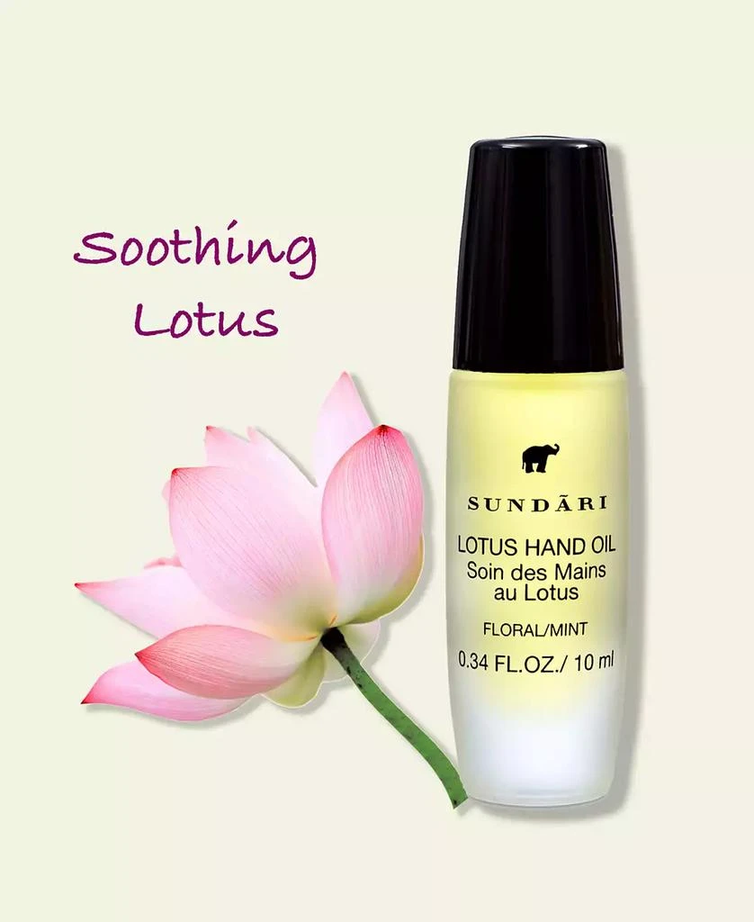商品SUNDÃRI|Sundari Lotus Oil Hand And Cuticle Treatment - 2 Pack,价格¥195,第2张图片详细描述