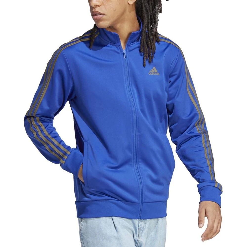 商品Adidas|Men's Essentials Warm-Up 3-Stripes Track Jacket,价格¥412,第5张图片详细描述