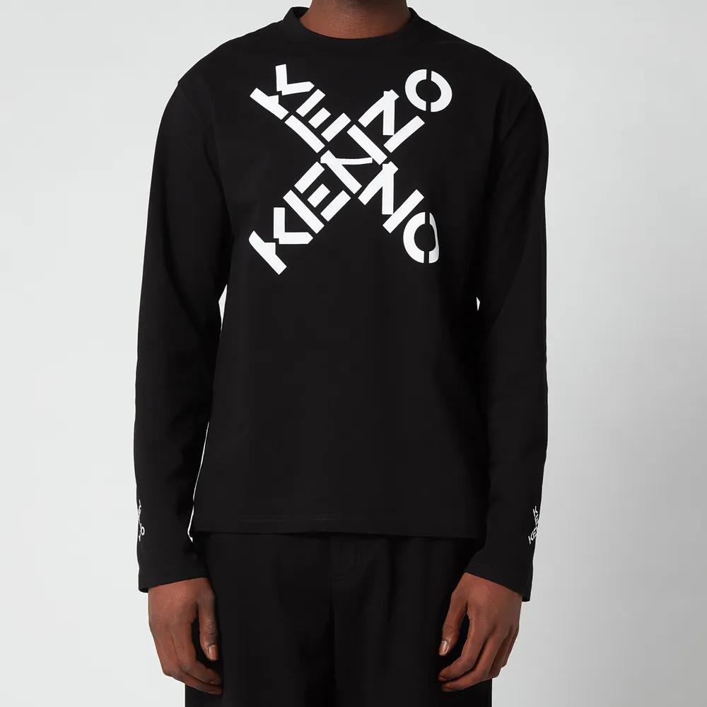 KENZO Men's Sport Long Sleeve T-Shirt商品第1张图片规格展示