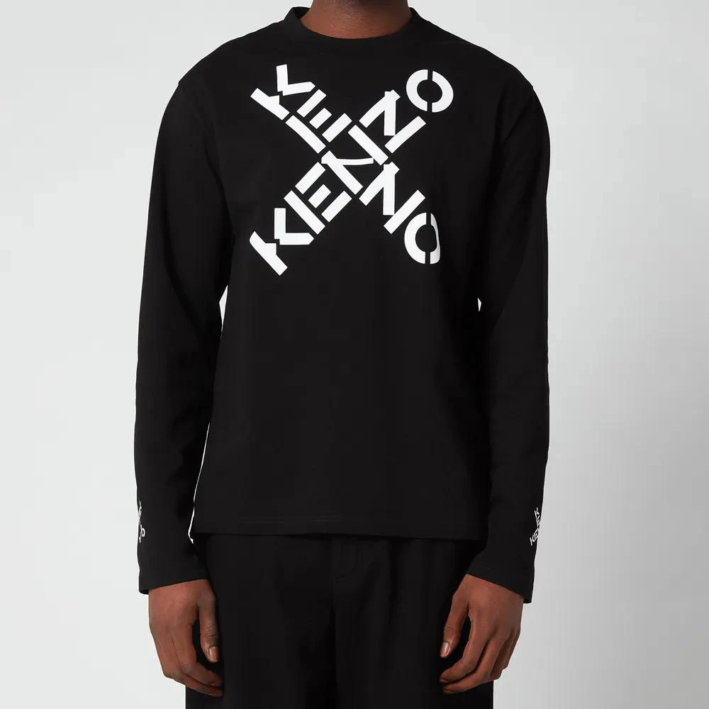 商品Kenzo|KENZO Men's Sport Long Sleeve T-Shirt,价格¥1214,第1张图片