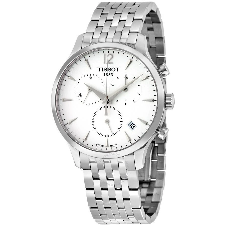 商品Tissot|T-ClassicTradition Chronograph Men's Watch T0636171103700,价格¥1455,第1张图片