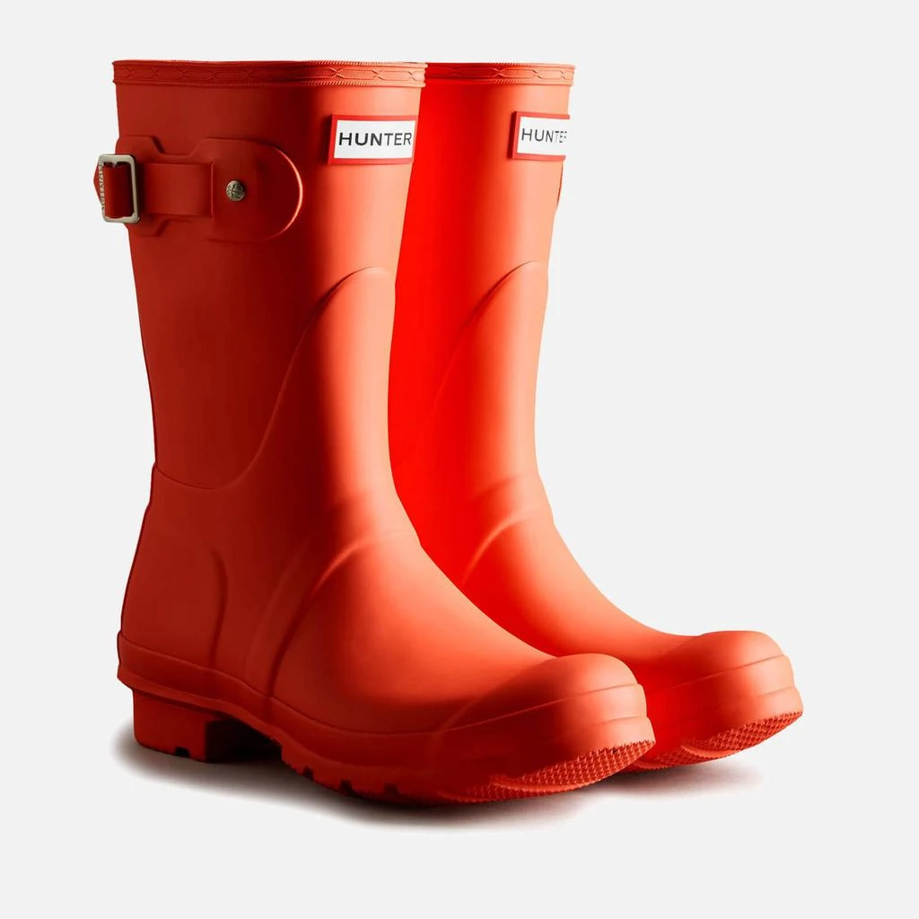 商品Hunter|HUNTER WOMEN'S ORIGINAL SHORT WELLIES - SUN-CUP ORANGE,价格¥398,第2张图片详细描述